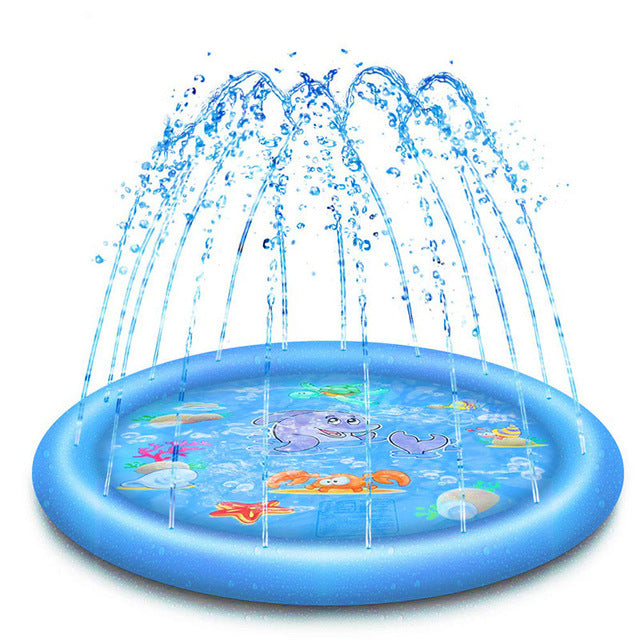 Pet Sprinkler Pad Play Cooling Mat Swimming Pool Fun Water Toys
