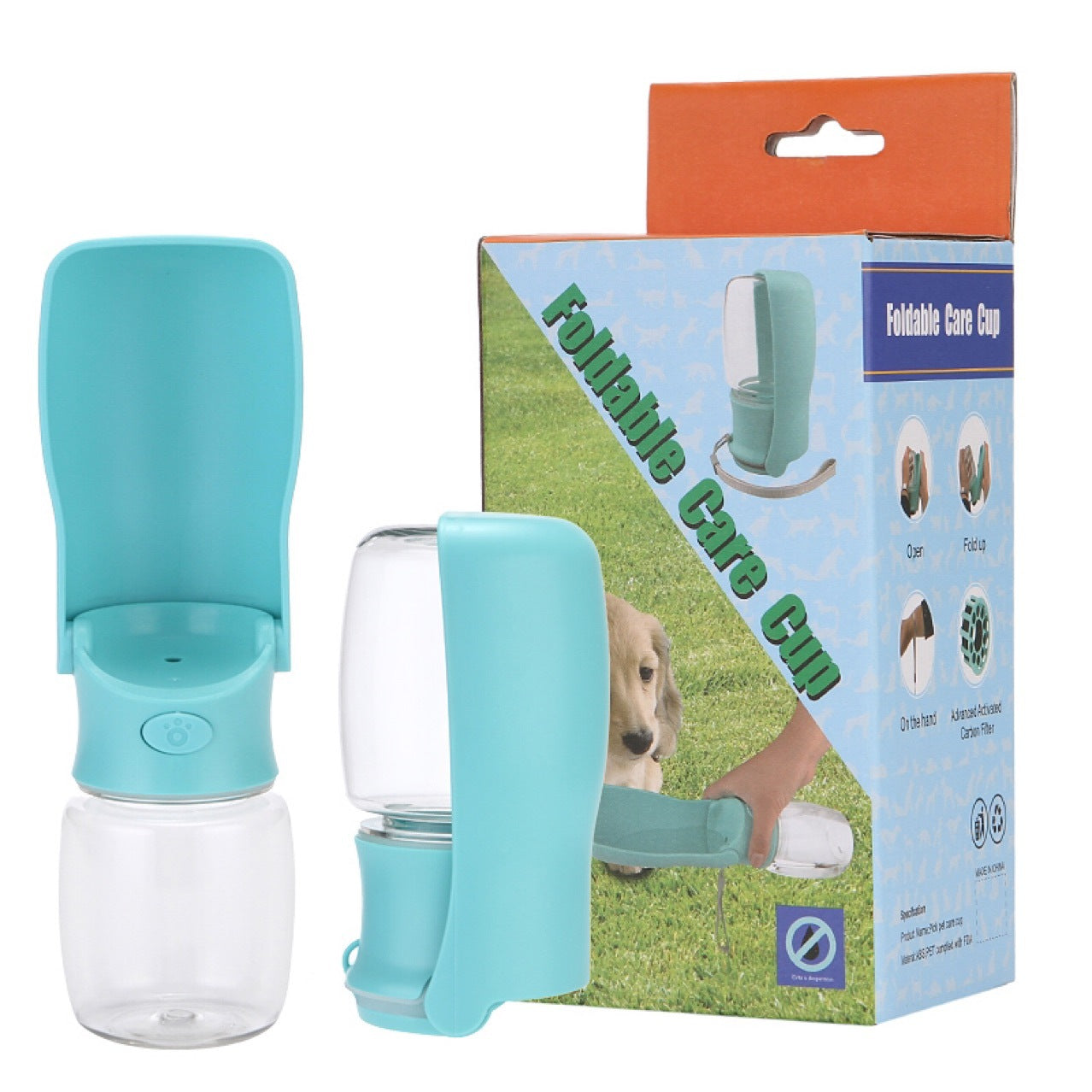 Dog Portable Water Bottle Foldable Pet Water Dispenser Pet Products
