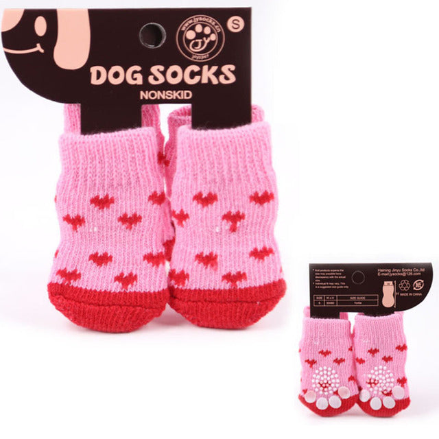 Puppy Dog Shoes Soft Knits Socks Anti-Slip