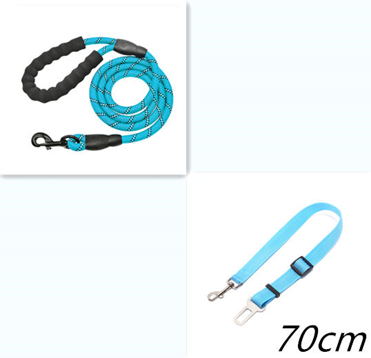 Reflective Dog Leash Nylon Pet Dog Leash Rope Dogs Walking Training
