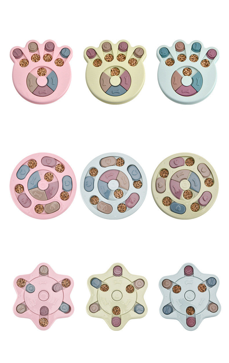 Dog Puzzle Toys Increase IQ Interactive Slow Dispensing Feeding