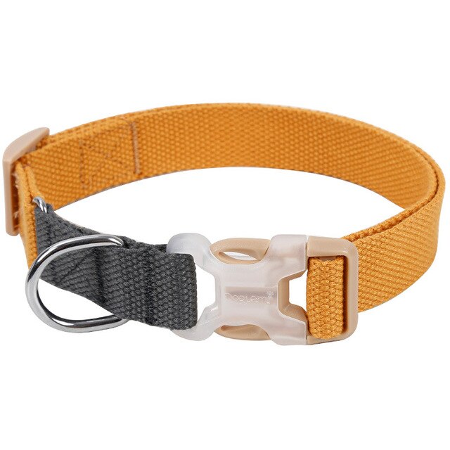 Dog Head Collar Tactical Quick Adjust Release Nylon
