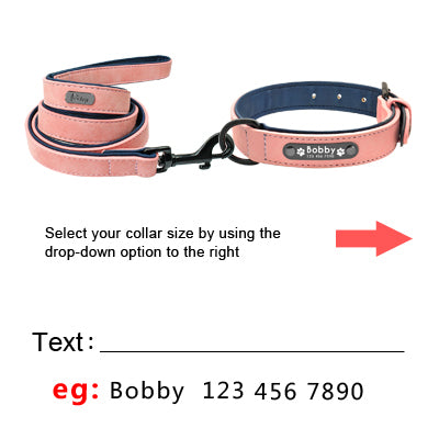 Custom Dog Collars Leather Personalized