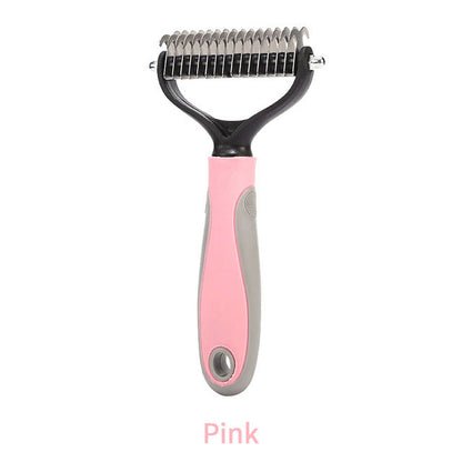Dog Hair Removal Comb Brush Grooming Tool Easy To Remove
