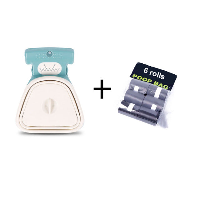 Dog Pet Travel Foldable Pooper Scooper One-handed Pick-ups