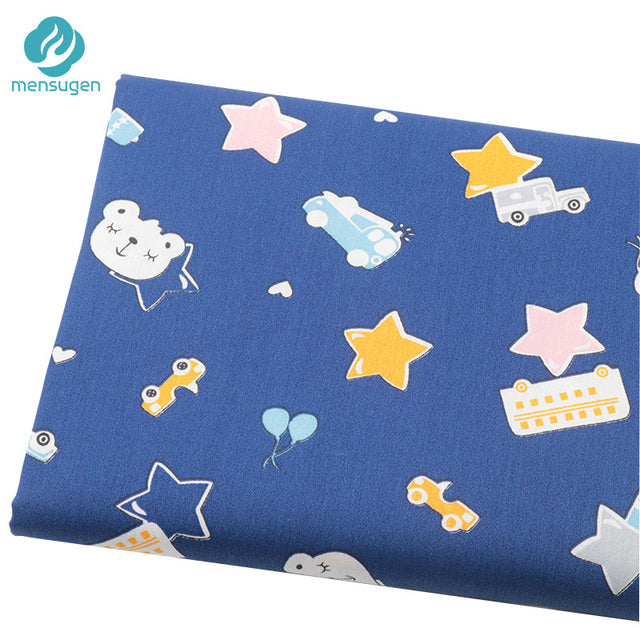 Fabric Meter Cartoon Space Stars