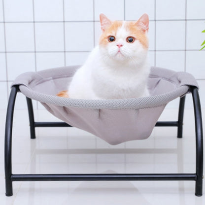 Best Standing Iron Frame Breathable Cat And Dog Hammock Overhead Net Bed