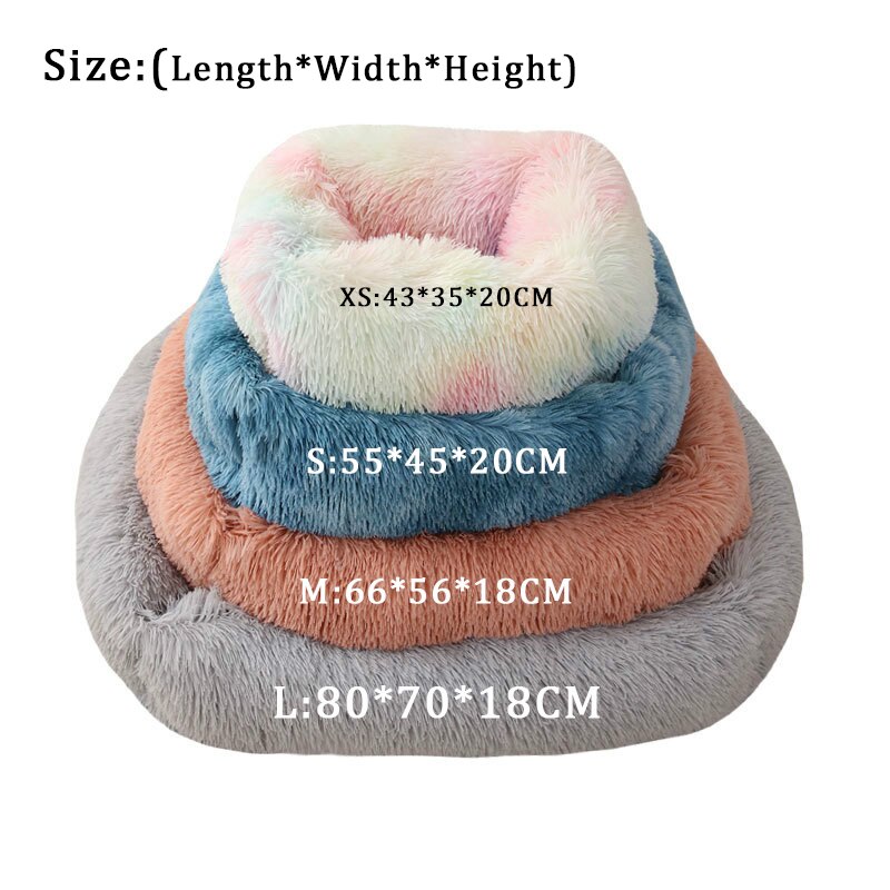 Plush Square Pet Beds Sleeping Mats