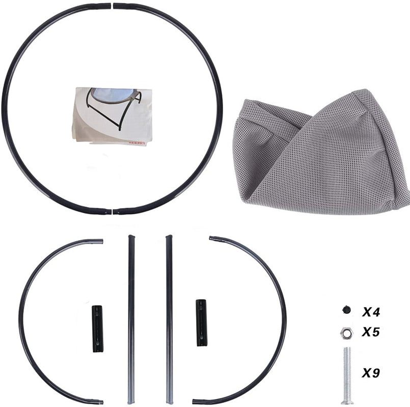 Best Standing Iron Frame Breathable Cat And Dog Hammock Overhead Net Bed