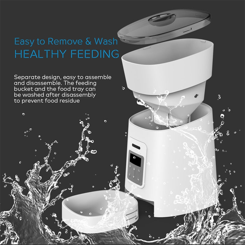 Automatic Pet Feeder Smart Schedule Pet Feeder