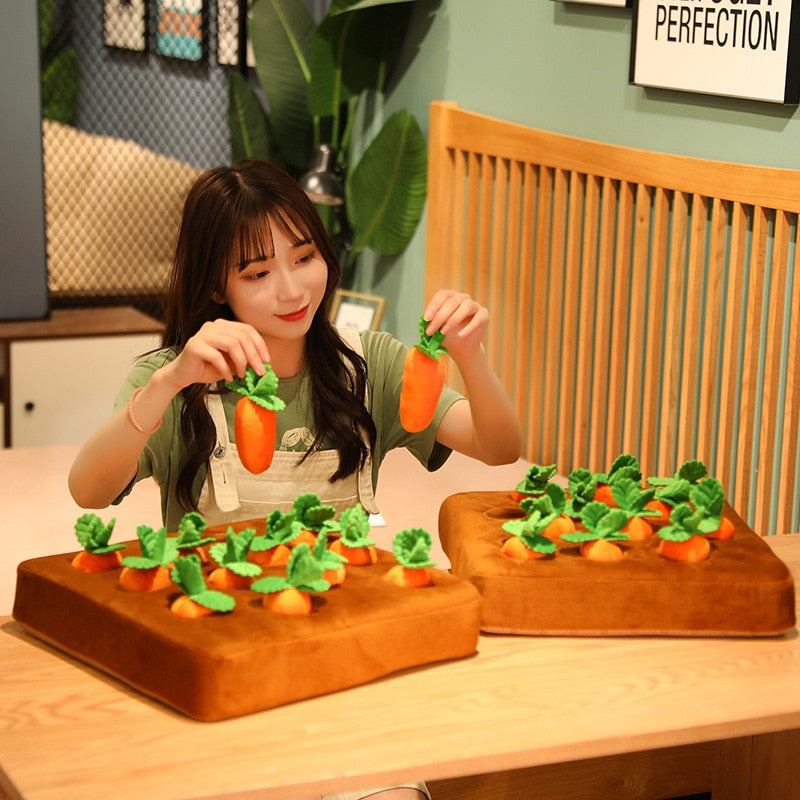 Best Vegetable Garden Dog Cat Carrot Plush Toy Pull The Carrot Plush Toys