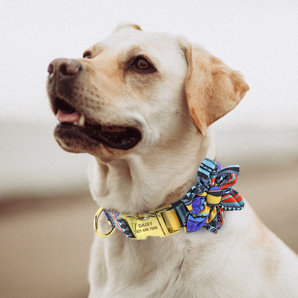 Fashion Printed Dog Collar Personalized
