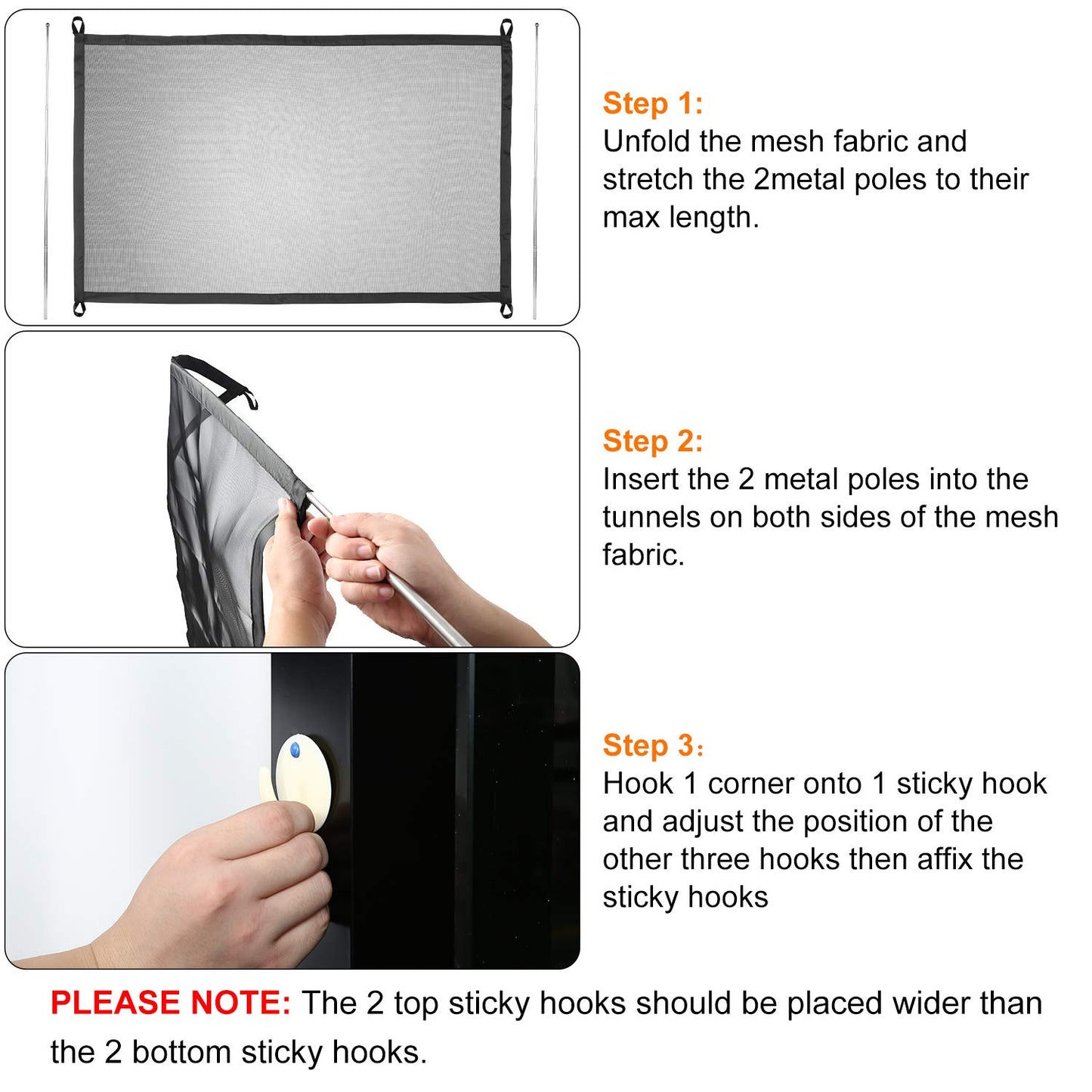 Dog Gate Ingenious Mesh Dog Fence For Safe Pet