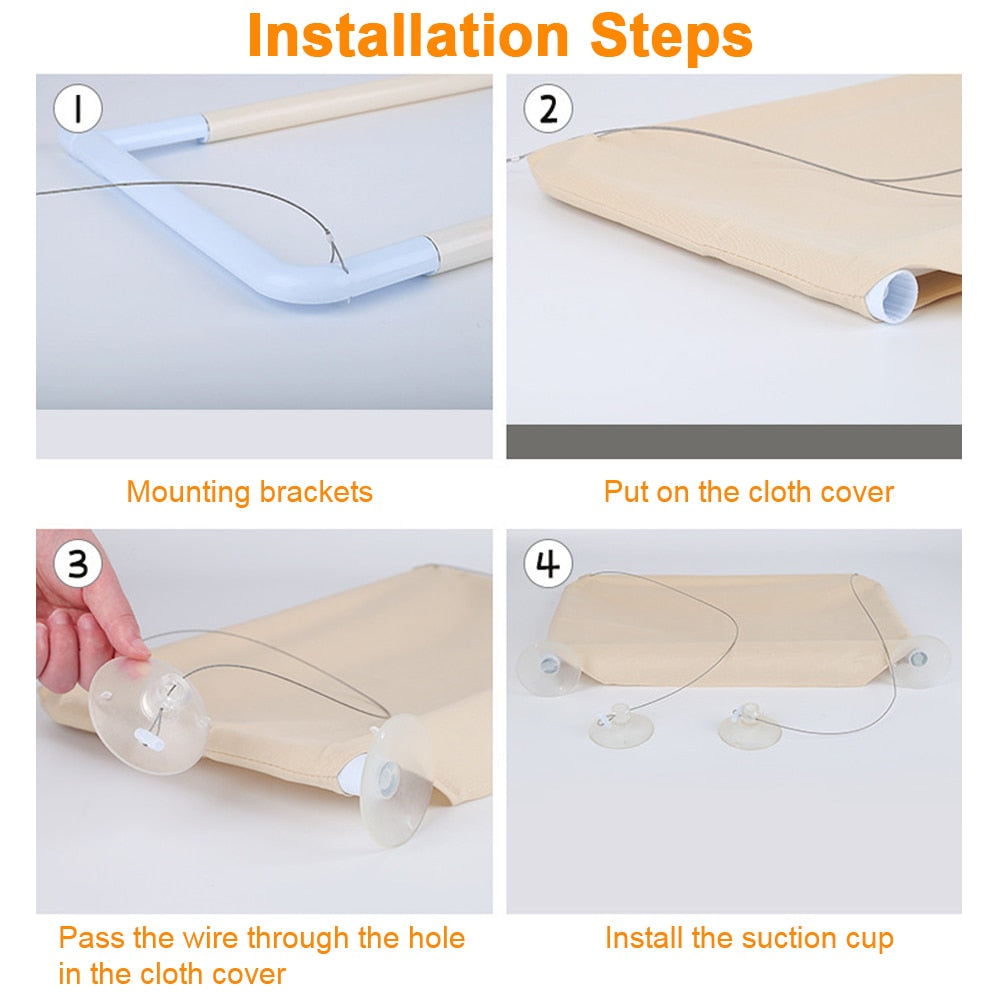 Best Cat Hanging Beds Comfortable and Durable Cat Nest Window Hammock