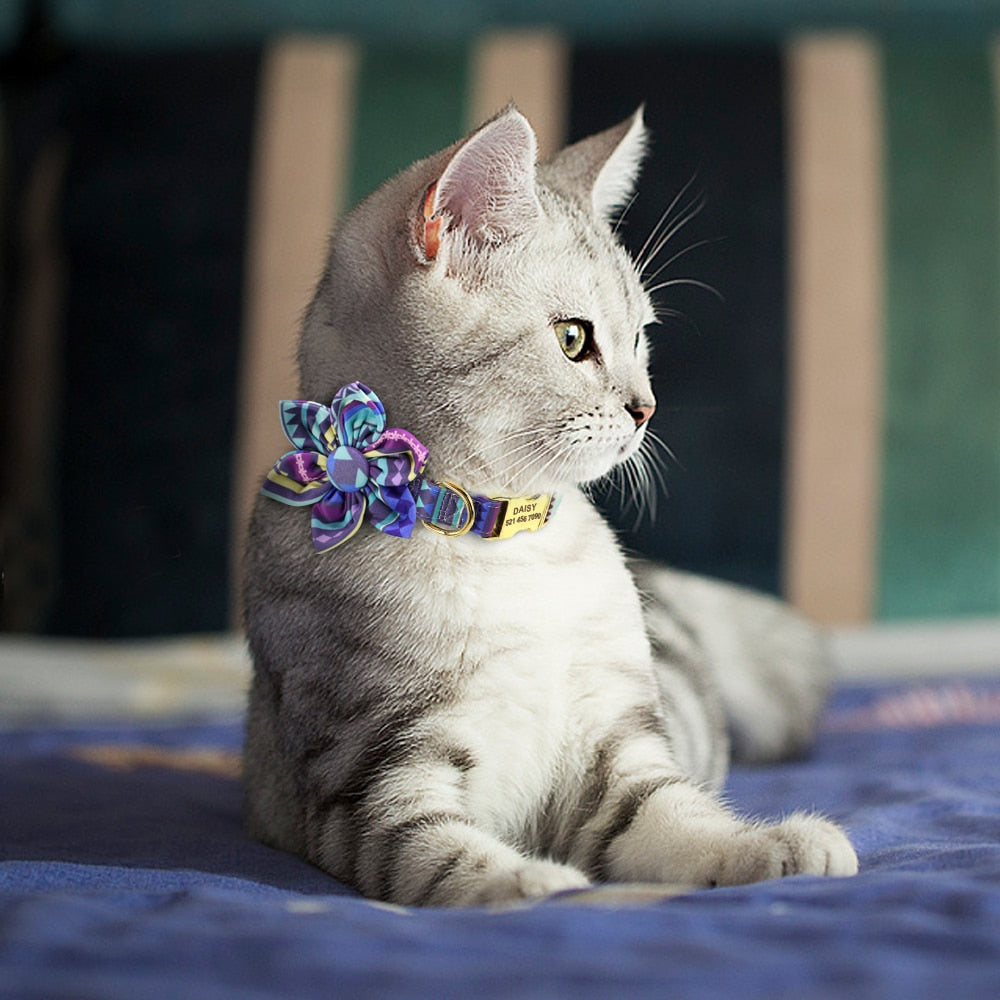 Fashion Printed Dog Collar Personalized