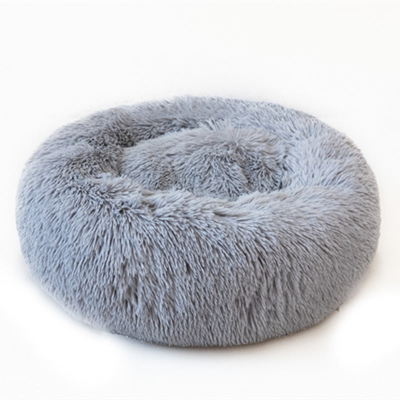 Super Soft Pet Bed Kennel Dog Round Cushion