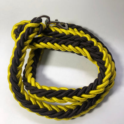 Large Dog Hand-knitted Leash Nylon Rope iron Buckle