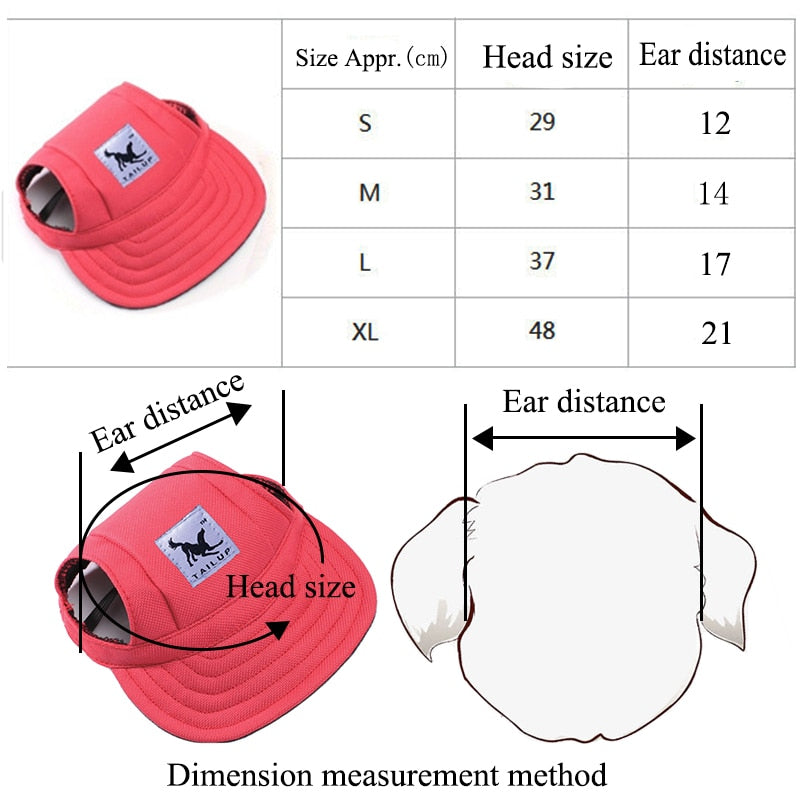 Best Dog Hats Baseball Cap Grooming Dress Up Outdoor Headwear Casual Cap