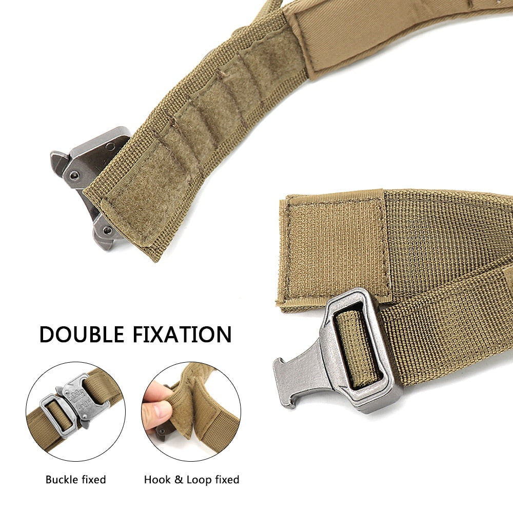 Tactical Dog Collar Military Adjustable Nylon