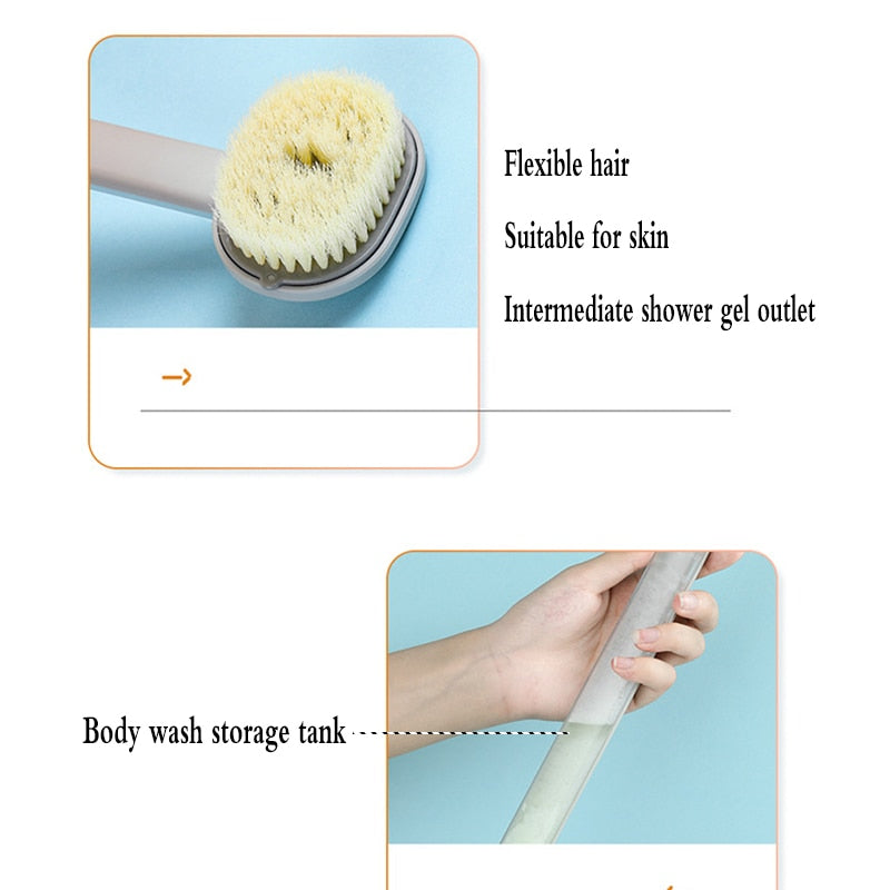 Multifunctional Detachable Bath Brush Scrubber