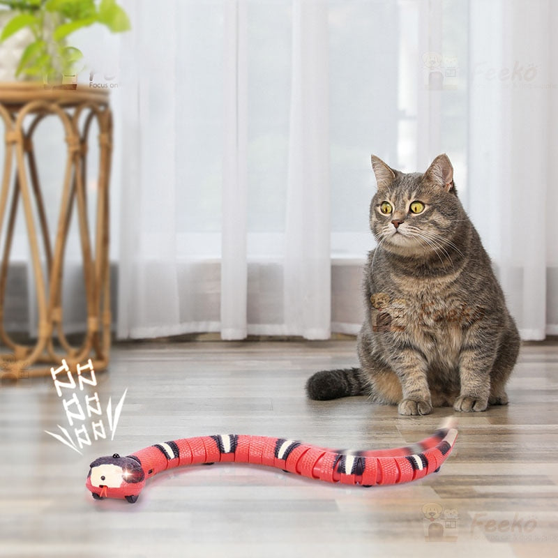 Smart Sensing Snake Cat Toys Electric Interactive Toys