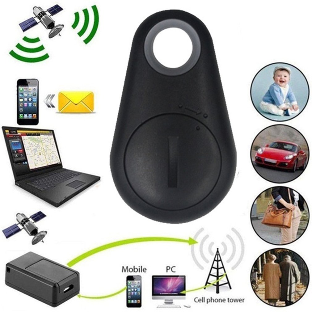 Dog Pets Bluetooth GPS Tracker Anti-lost Alarm Tag