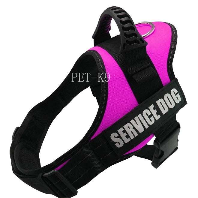 Pet Reflective Rope Nylon Handle Adjustable Harness