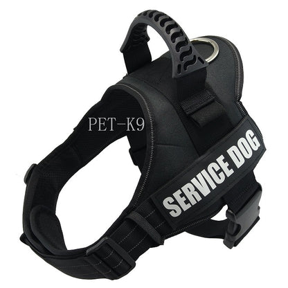 Pet Reflective Rope Nylon Handle Adjustable Harness