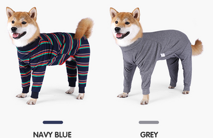 Fully Enclosed High Elastic Four-legged Dog Pajamas