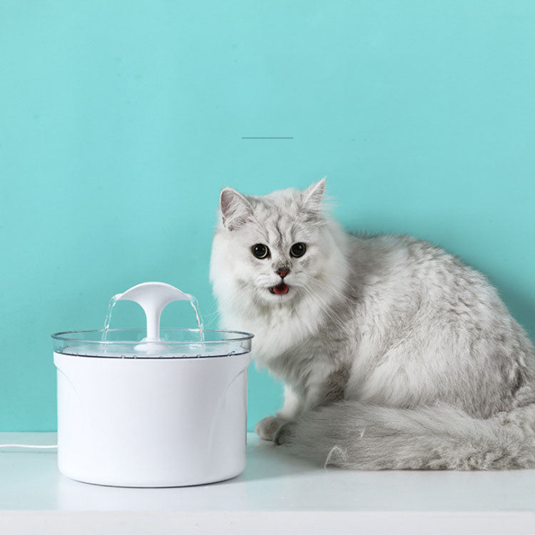 Pet Dog Cat Water Fountain Electric Automatic Water Feeder Dispenser