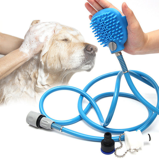 Pet Cleaning Supplies Outdoor Shower Bath Brush Dog