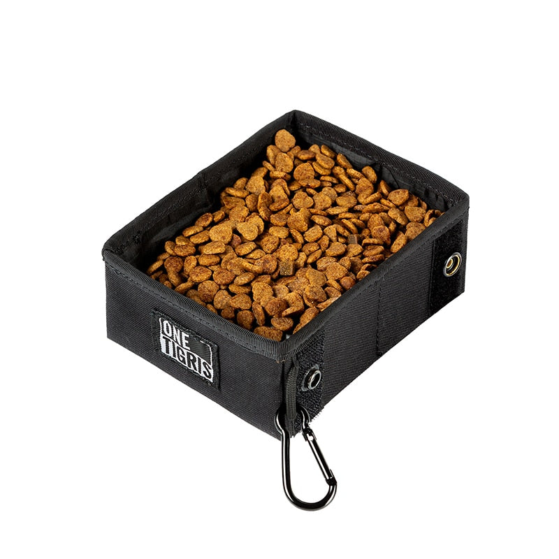 Collapsible Dog Bowl Tactical Dog Treat