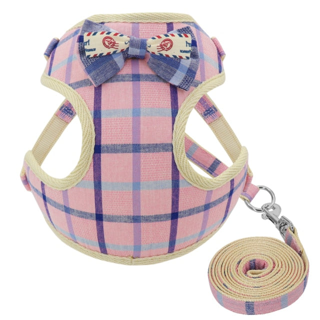 Cute Small Puppy Cat Harness Mesh