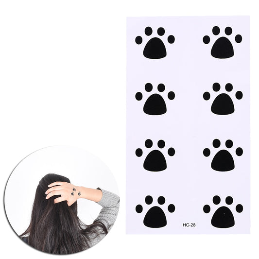 Lovely Cat Dog Footprint Stickers