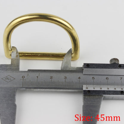 Solid brass cast rigging D ring saddle