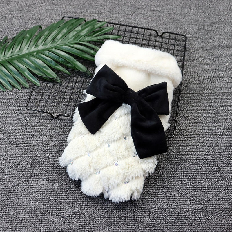 Fashion Sequin Winter Dog Clothes