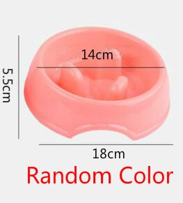 Pet Bowl Slow Feeding Anti Choking