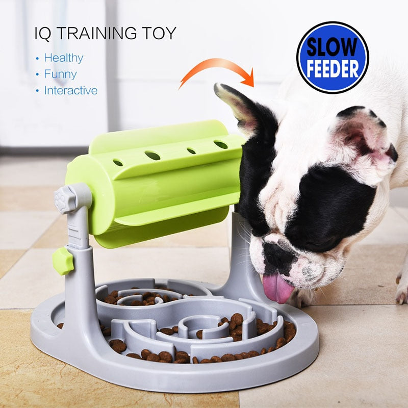 Interactive Pet Food Feeder Dispenser
