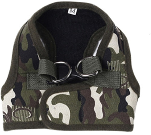 Leopard Dog Harness Vest