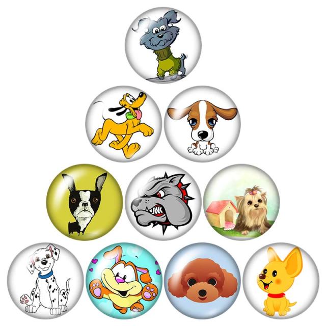 Lovely Dog Love pet snap buttons