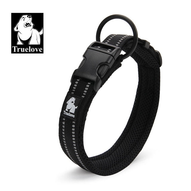 Adjustable Dog Collar Nylon Mesh Padded Collar