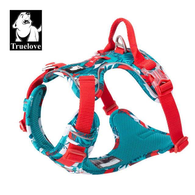 Pull Dog Harness Nylon Reflective Soft Harness