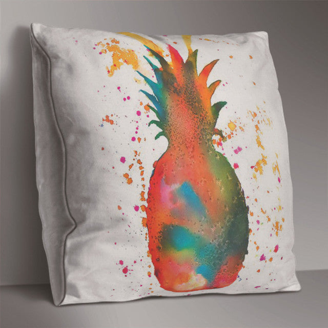 Printing Cushion Rainbow Dog Decorative Pillow Case