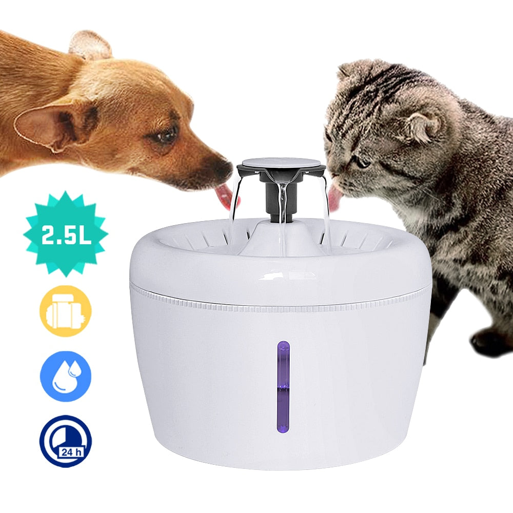 2.5L Automatic Cat Fountain Water