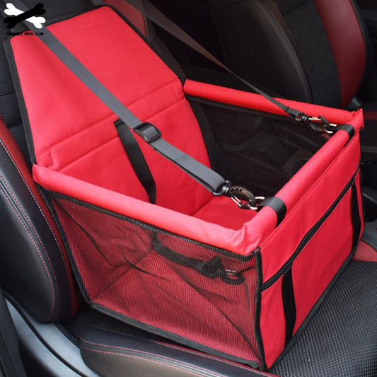 Collapsible Dog Car Seat Carrier Backpack