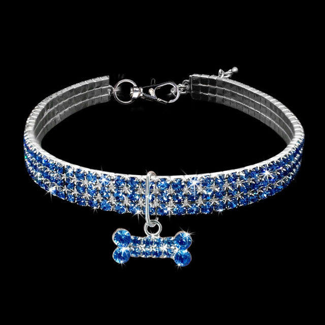 Bling Rhinestone Dog Collars