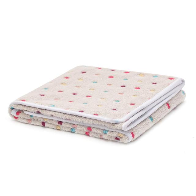 Fluffy Soft Pet Dog Blanket Warm Flannel Fleece - Dog Bed Supplies