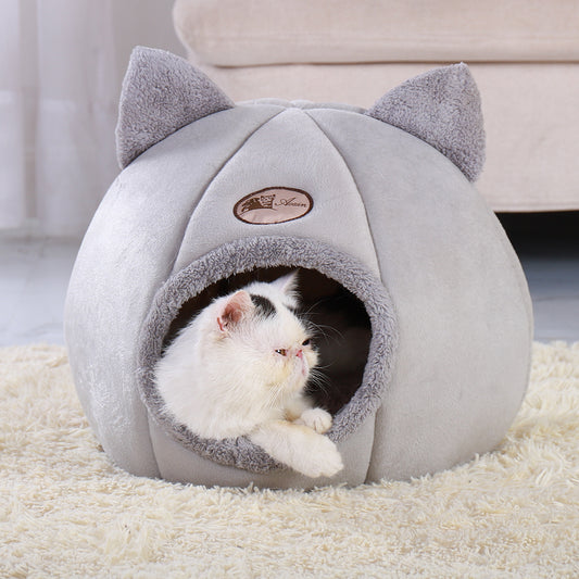 Removable Cat Bed Warm Pet House