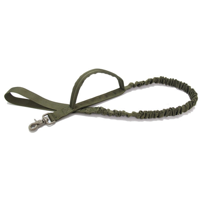 Tactical Bungee Dog Leash Elastic Leads Rope