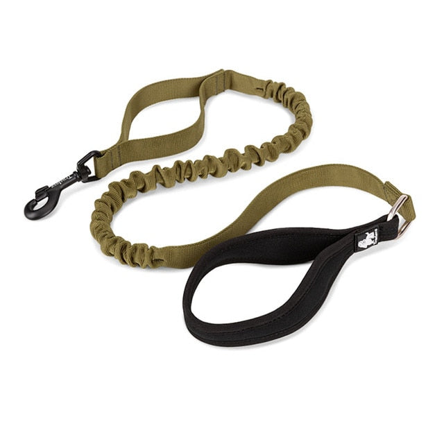 Bungee Pet Dog Leash Nylon Dual Leash